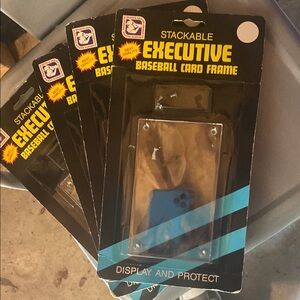 Set of 4 Baseball Card Frames New